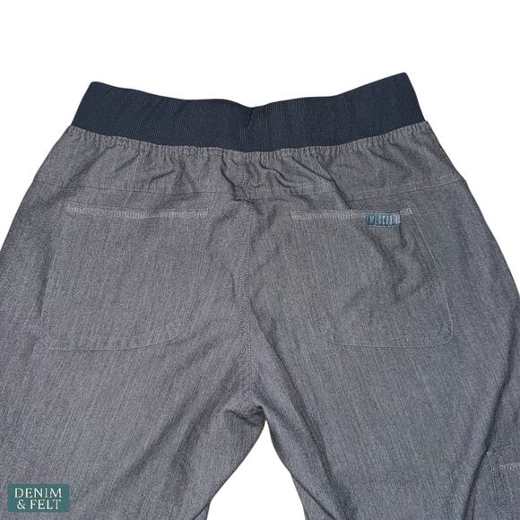Med Couture Touch Gray Jogger Scrub Pants XS Stretch Pockets Medical Uniform - Picture 10 of 14